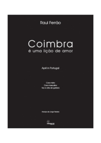 Coimbra é uma lição de amor